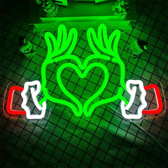 Christmas Neon Sign Led Candy Dimmable Light Up Sign for Wall Decorations - Picture 2 of 7